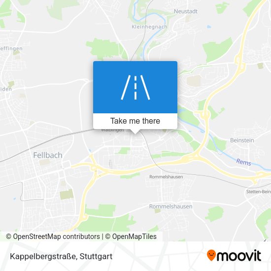 Kappelbergstraße map