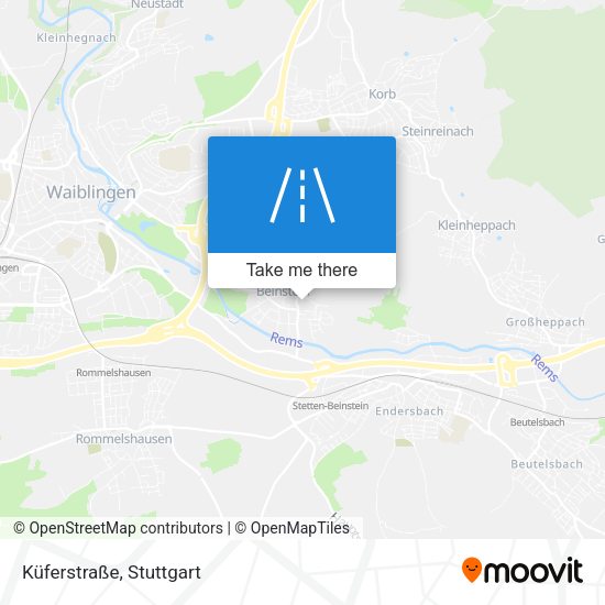 Küferstraße map