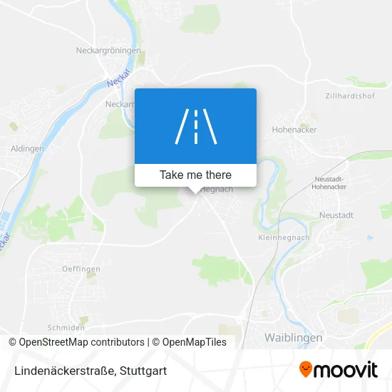 Карта Lindenäckerstraße