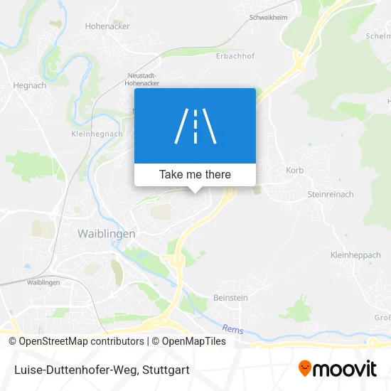 Карта Luise-Duttenhofer-Weg