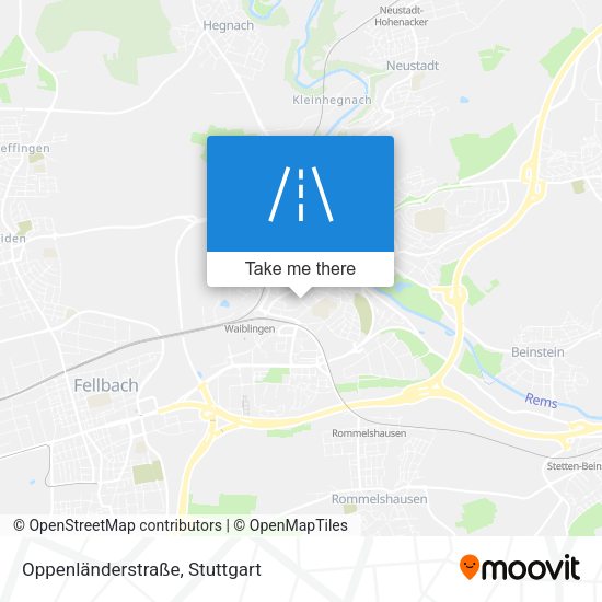 Oppenländerstraße map