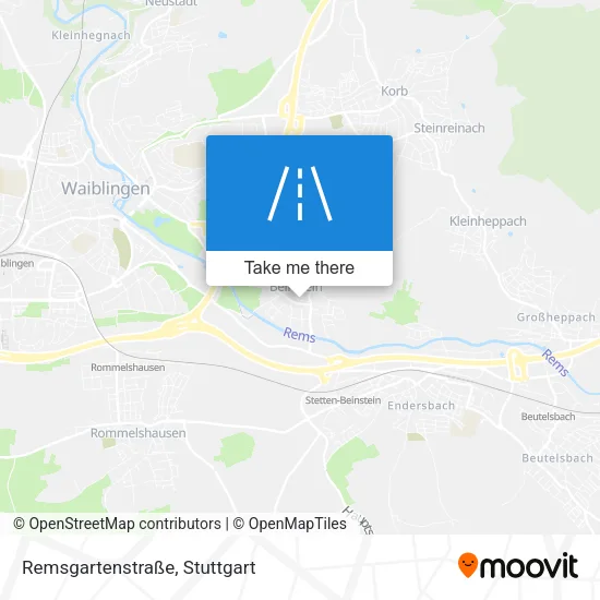 Карта Remsgartenstraße