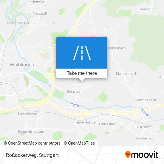 Карта Roßäckerweg
