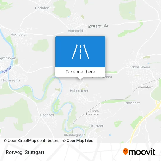 Карта Rotweg