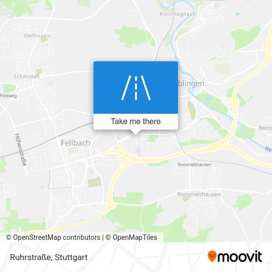Карта Ruhrstraße