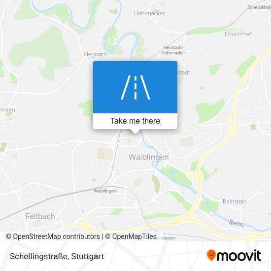 Schellingstraße map