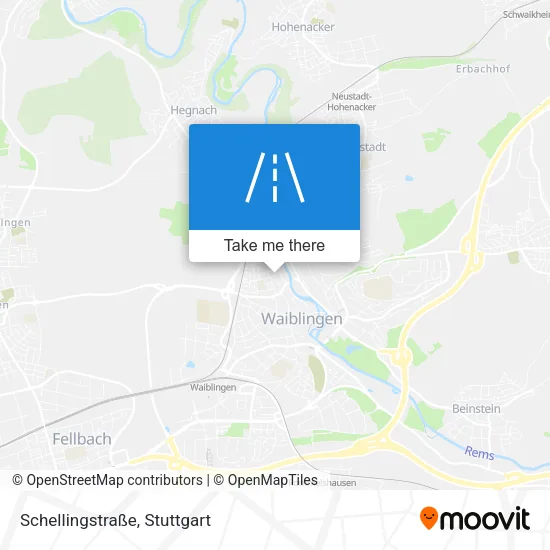 Schellingstraße map