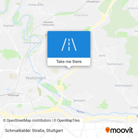 Schmalkalder Straße map