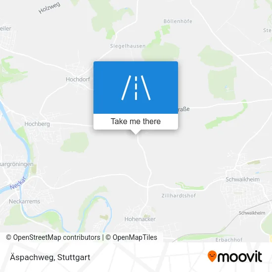 Карта Äspachweg