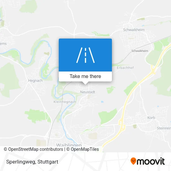 Карта Sperlingweg