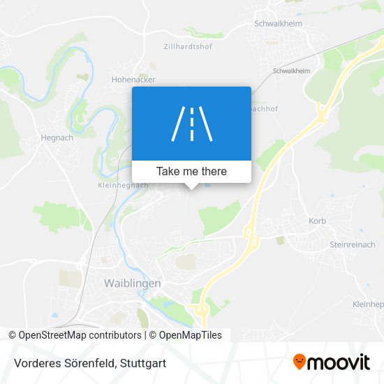 Vorderes Sörenfeld map