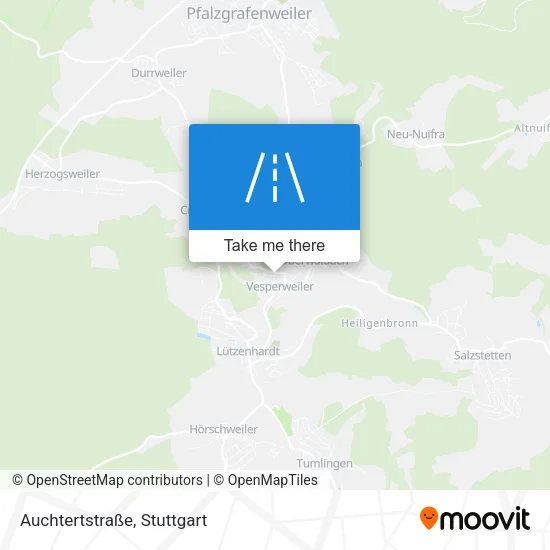 Карта Auchtertstraße