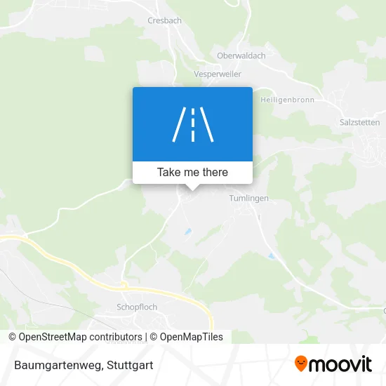 Карта Baumgartenweg