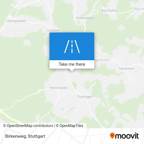 Карта Birkenweg