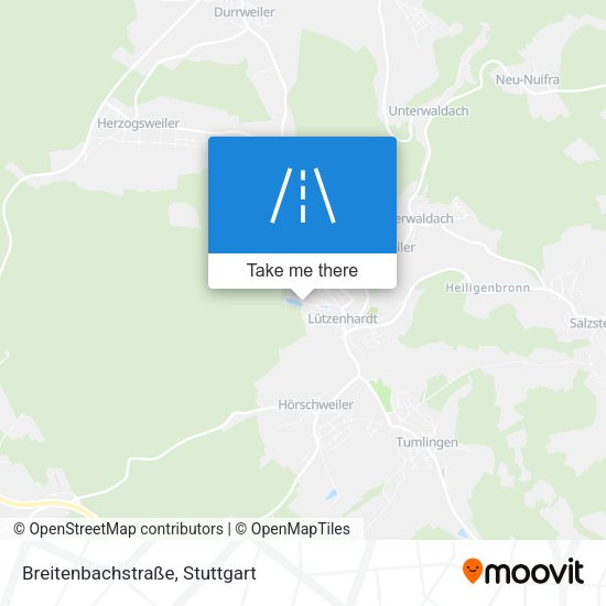 Breitenbachstraße map