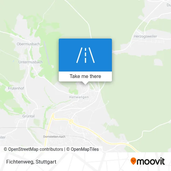 Fichtenweg map