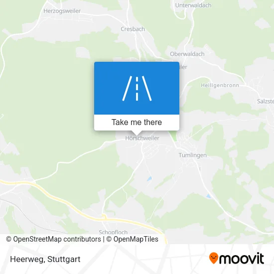 Карта Heerweg