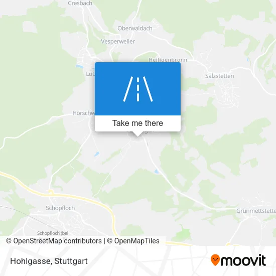 Карта Hohlgasse
