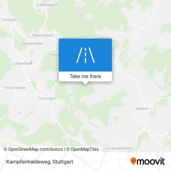 Карта Kampfenhaldeweg