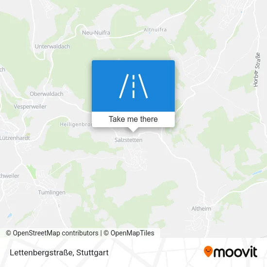 Lettenbergstraße map