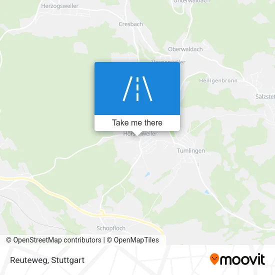 Карта Reuteweg