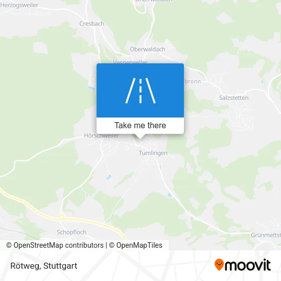 Карта Rötweg