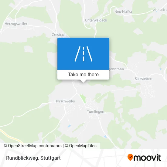 Карта Rundblickweg