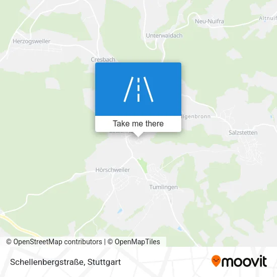Карта Schellenbergstraße