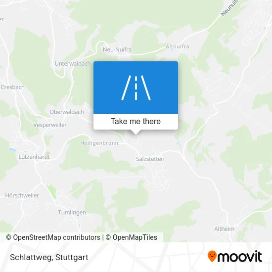 Карта Schlattweg