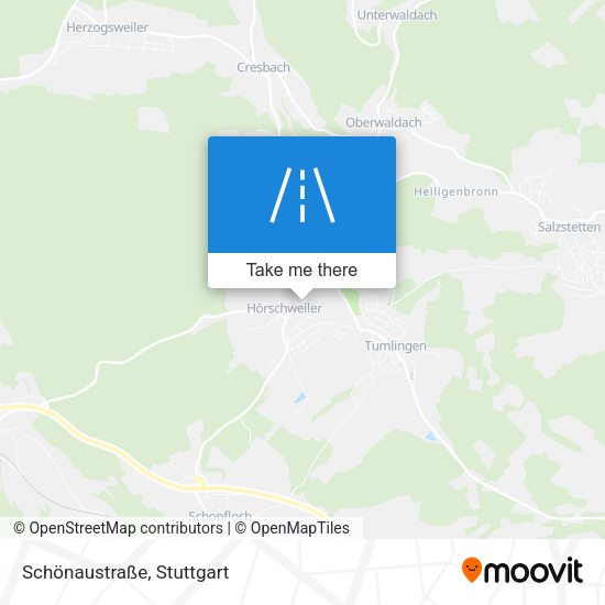Schönaustraße map