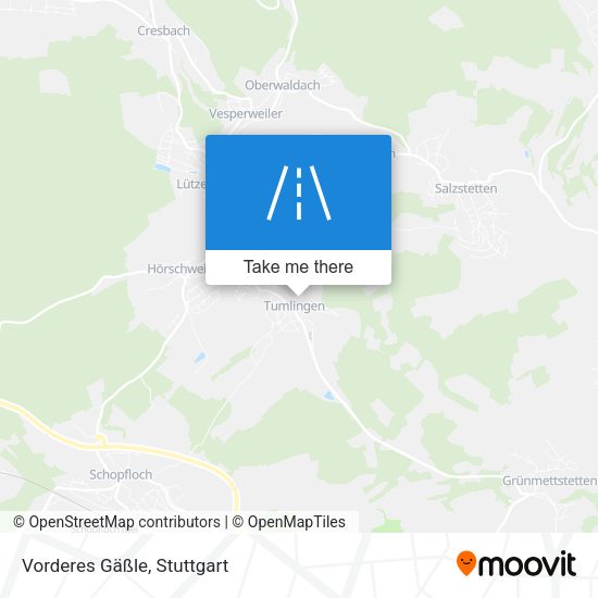 Vorderes Gäßle map
