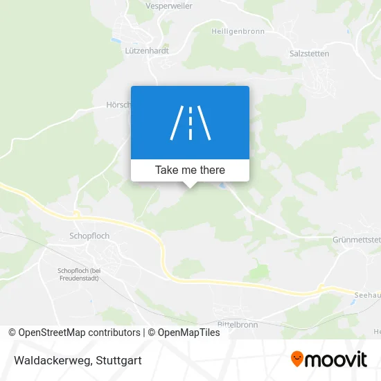 Карта Waldackerweg