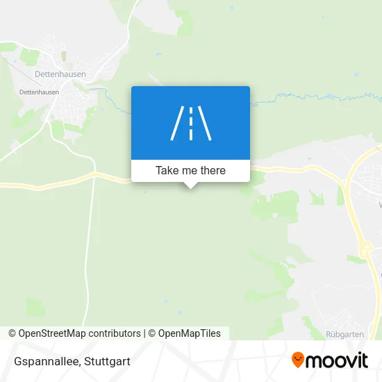 Карта Gspannallee