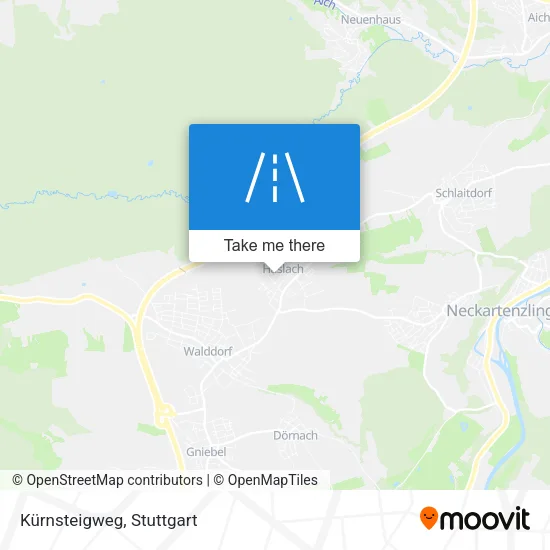 Карта Kürnsteigweg