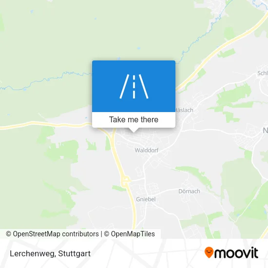 Lerchenweg map