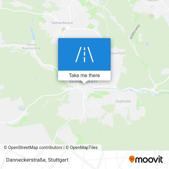 Danneckerstraße map