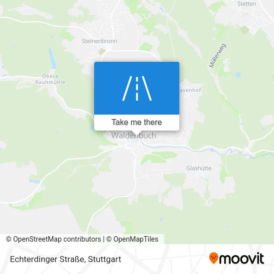 Echterdinger Straße map