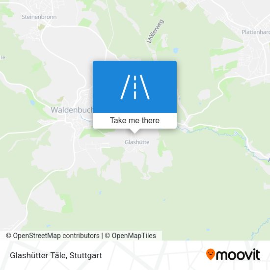 Glashütter Täle map