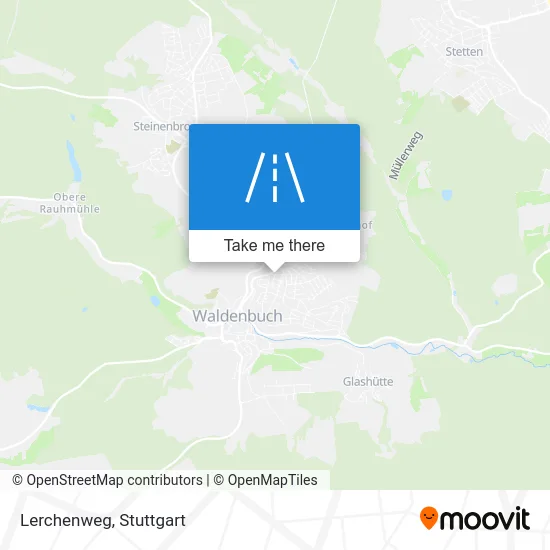 Карта Lerchenweg