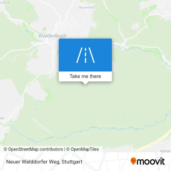 Карта Neuer Walddorfer Weg