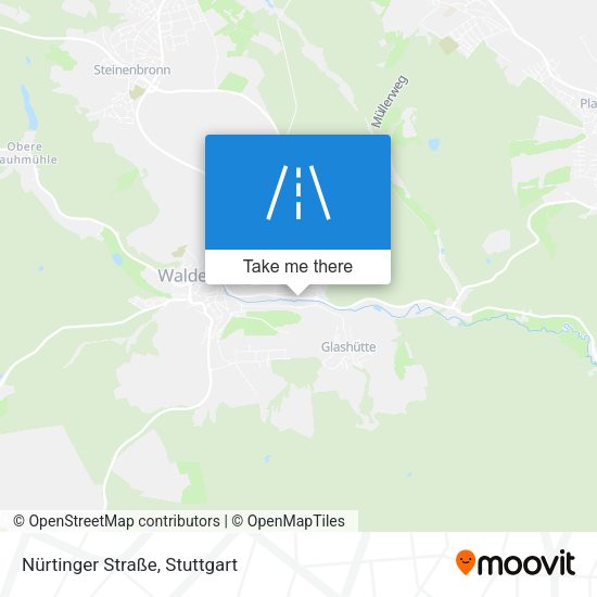 Nürtinger Straße map