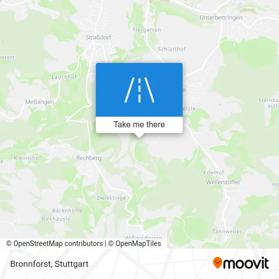 Карта Bronnforst