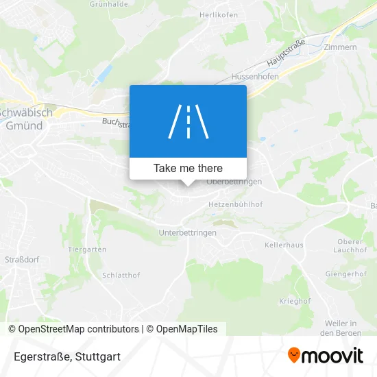 Карта Egerstraße
