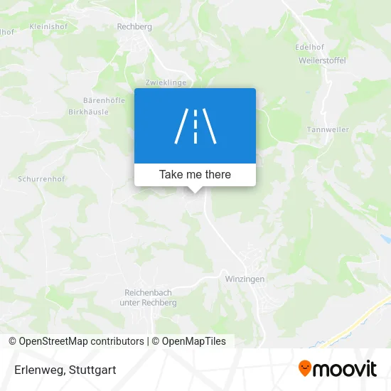 Карта Erlenweg