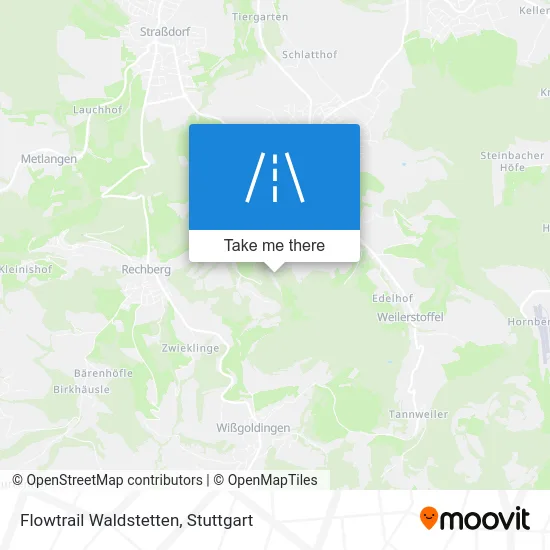 Карта Flowtrail Waldstetten