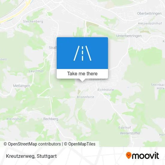 Карта Kreutzerweg