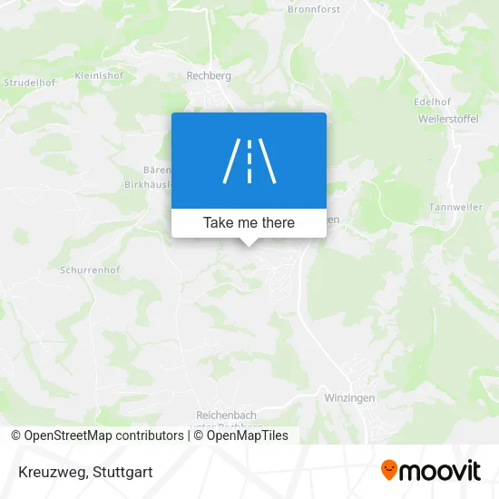 Карта Kreuzweg