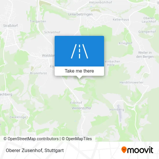 Карта Oberer Zusenhof