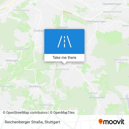 Reichenberger Straße map