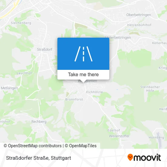 Карта Straßdorfer Straße
